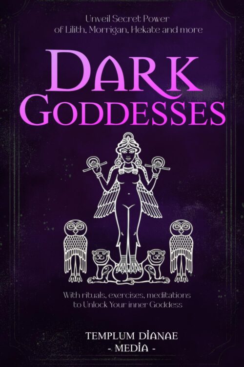 Dark Goddesses by Templum Dianae Media paperback cover