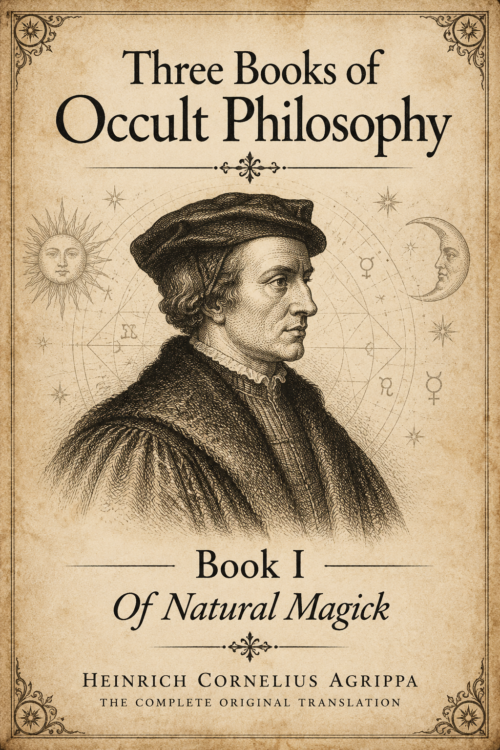 Three Books of Occult Philosophy Book I Natural Magic cover by Heinrich Cornelius Agrippa