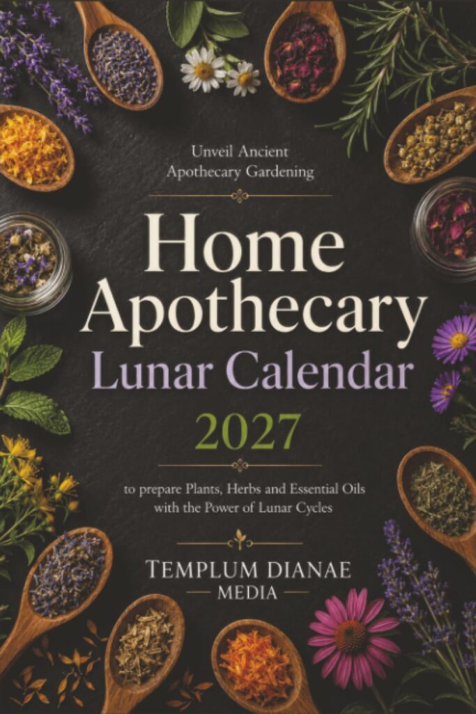 Home Apothecary Lunar Calendar 2027 by Templum Dianae Media